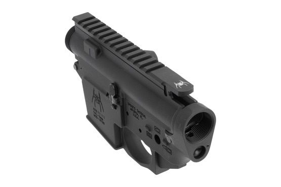Spike's Tactical forged 7075-T6 aluminum receivers in black